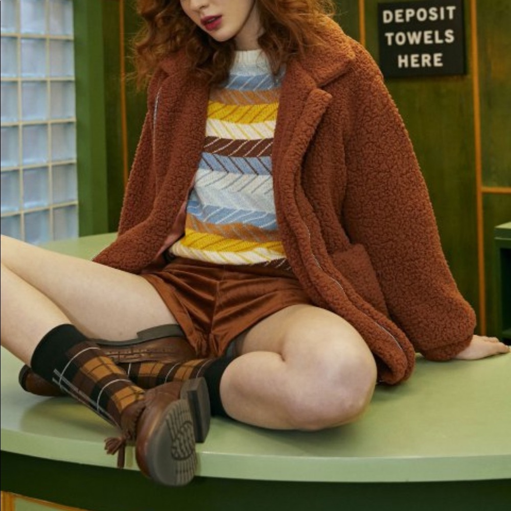 Faux Fur Teddy Coat